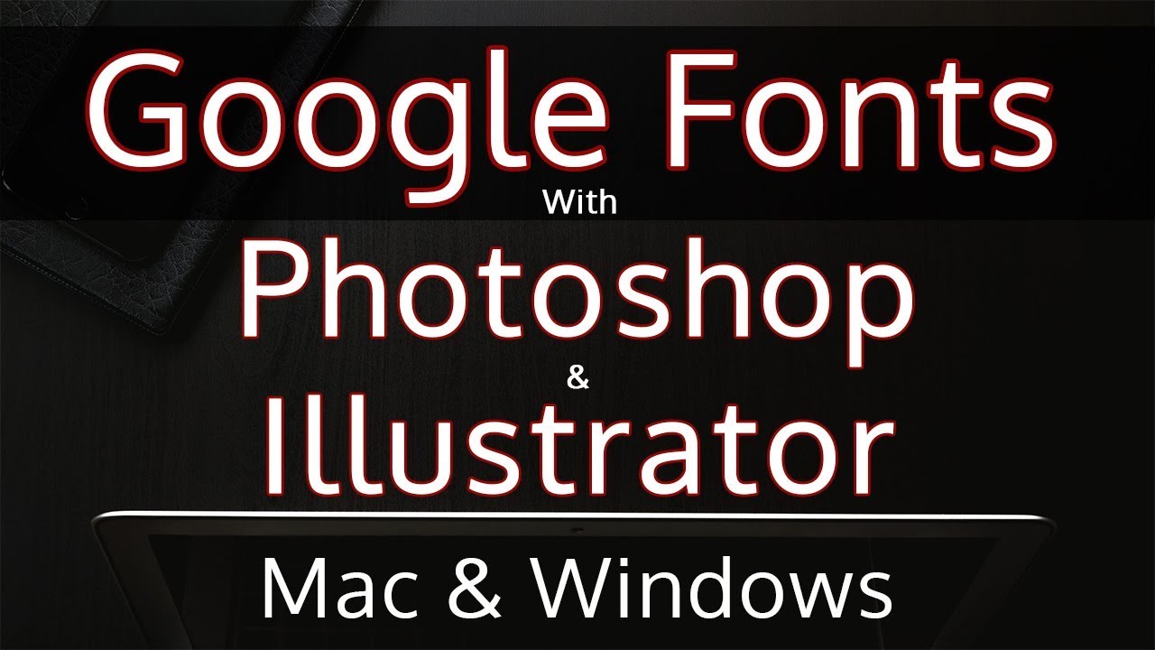 fonts in photoshop for mac